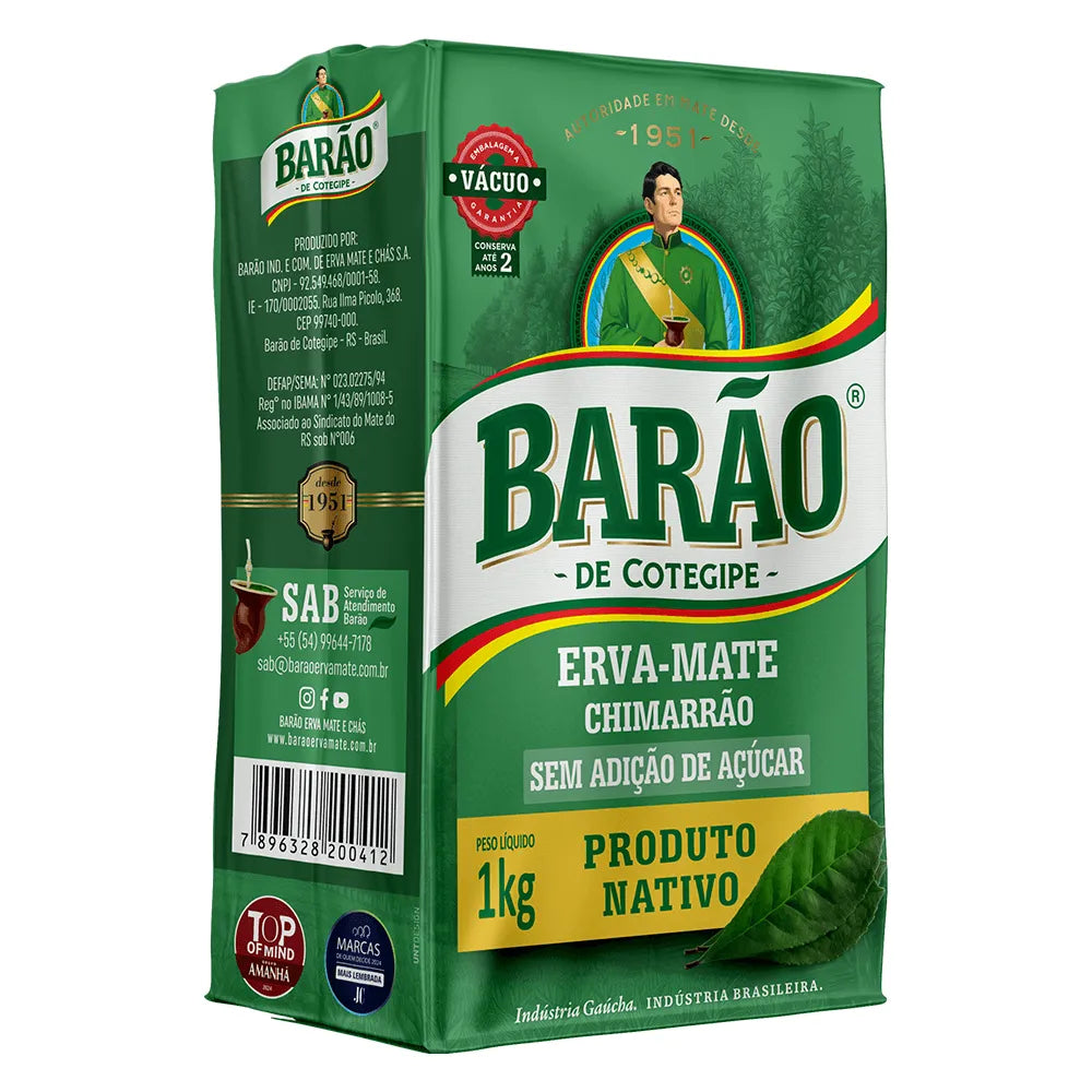 Erva-Mate Nativa A Vacuo 1 Kg.